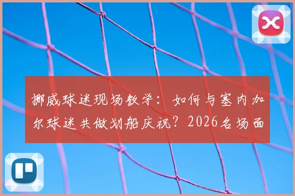 挪威球迷现场教学：如何与塞内加尔球迷共做划船庆祝？2026名场面动作分解